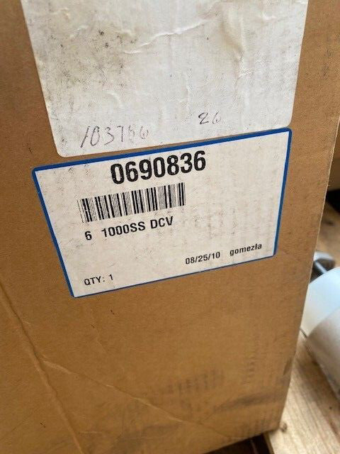 0690836 Series 1000SS 6 in. Stainless Steel Flanged Check Valve