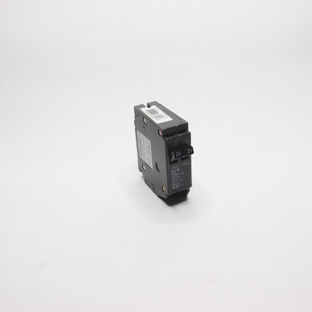 Eaton Tandem Circuit Breaker W/O Rejection Clip 20A 2-Single Pole BR2020