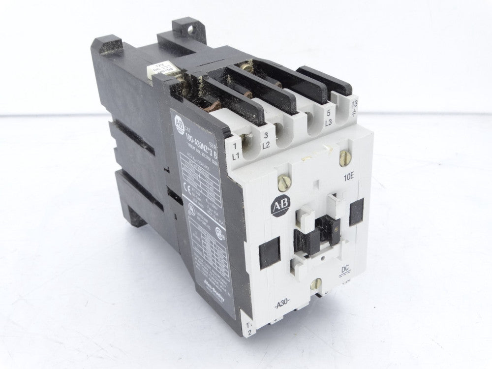 ALLEN BRADLEY 100-A30NZQ3 SERIES B CONTACTOR USED - Used