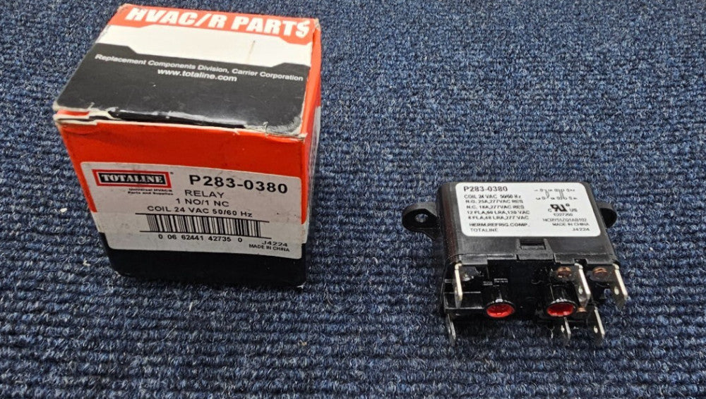 Totaline P283-0380 24V Coil 50/60Hz Replacement Fan Relay