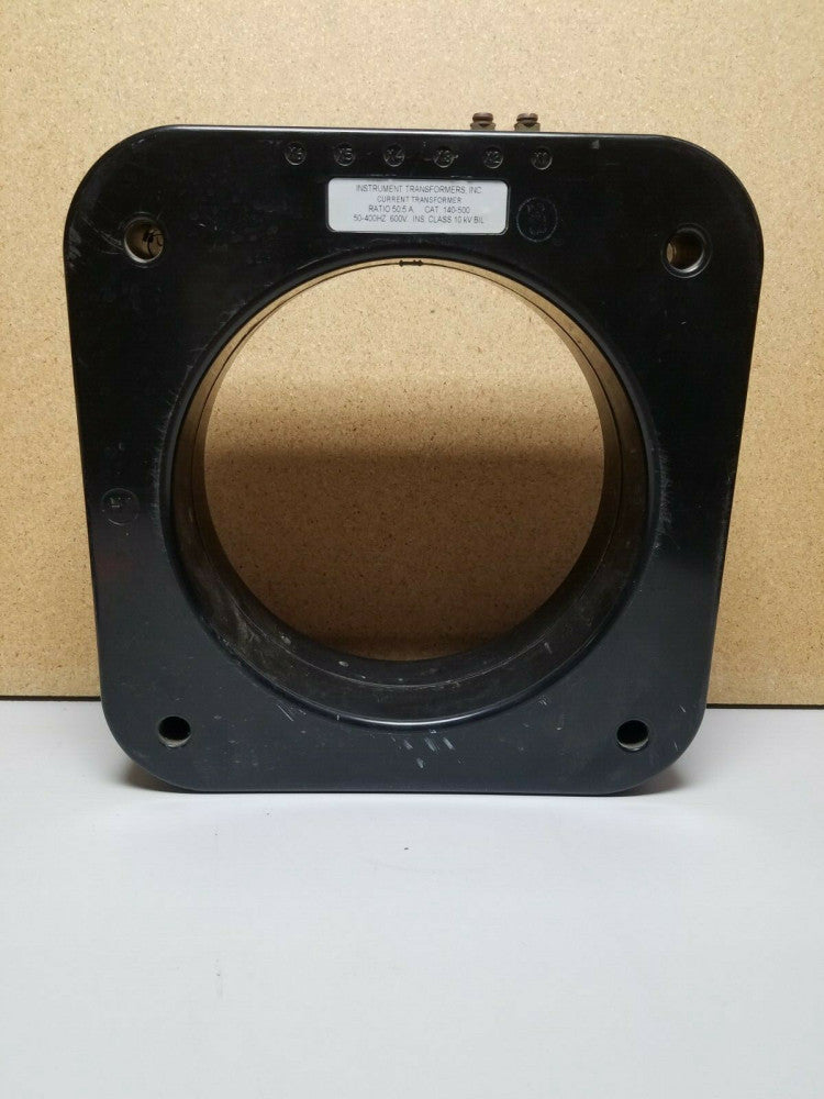 Instrument Transformers Inc. Current Transformer 140-500 