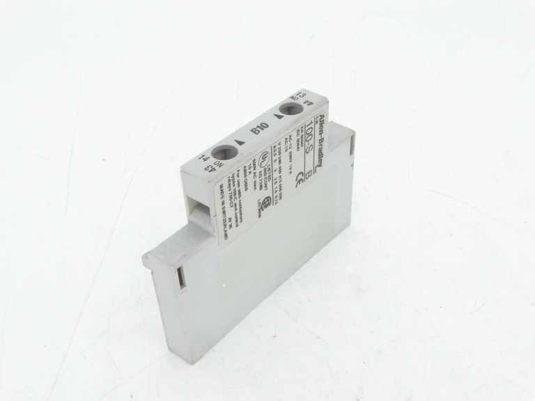 ALLEN BRADLEY 100-SB10 SERIES B CONTACT BLOCK - Used