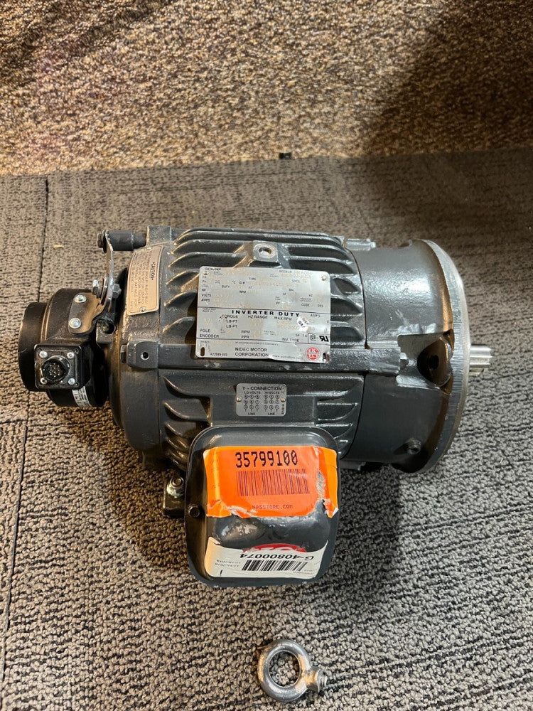 US Motors 3HP PH3 230/460V 1755Rpm MKA059 6206-2Z-J/C3 CTNX 40 Max AMB Motor