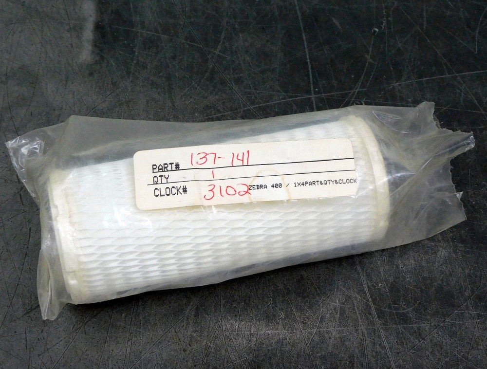 Numatics 137-141 White Primary Filter Element Replacement