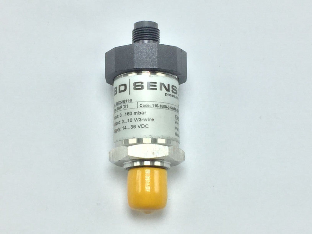 BD Sensors 110-1600-3-5-M00-300-1-000 Pressure Transmitter 14-36VDC DMP-331 