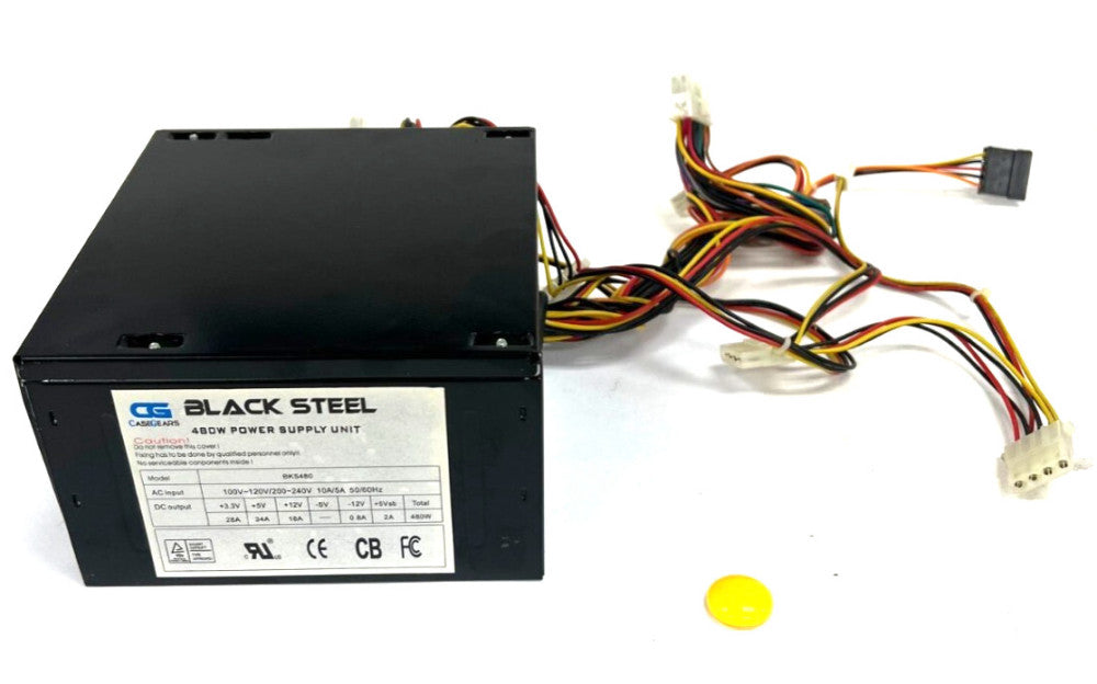 CASE GEARS BKS480 BLACK STEEL 480 POWER SUPPLY UNIT OAL 5-7/8"