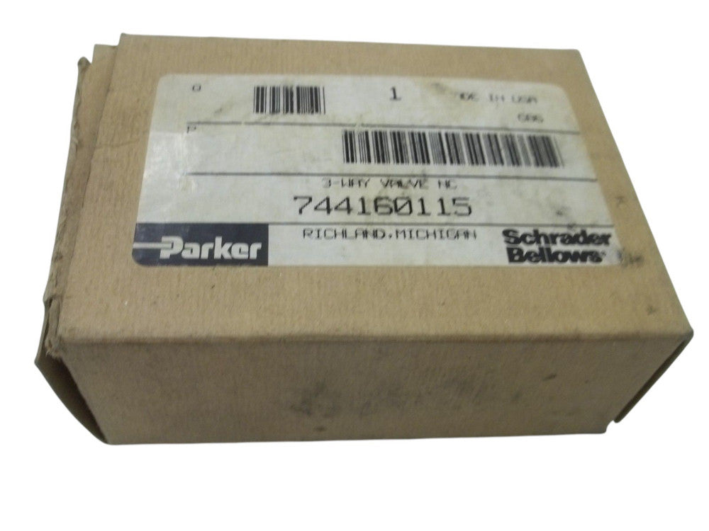 PARKER 744160115 3-WAY VALVE (AS PICTURED) NSMP