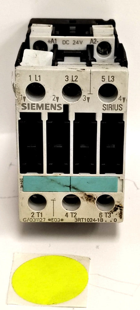 SIEMENS IEC/EN 60947-4-1 35A 600VAC 5KA 3RT1024-1B