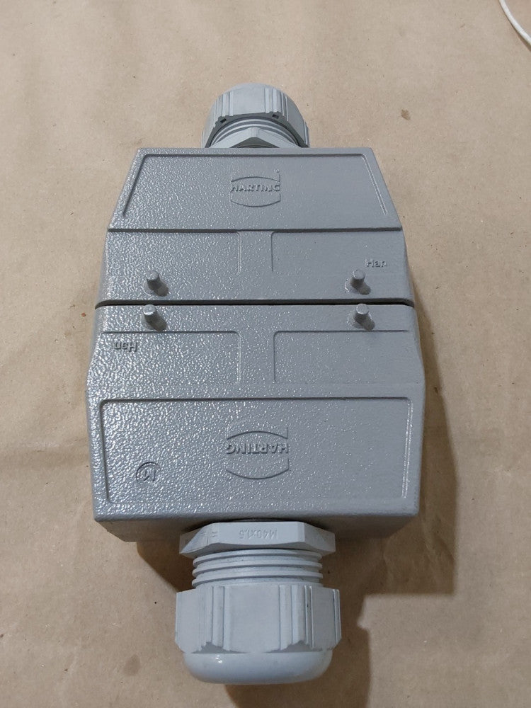 Harting Han M40X1.5 Connector Hood W/CONNECTORS