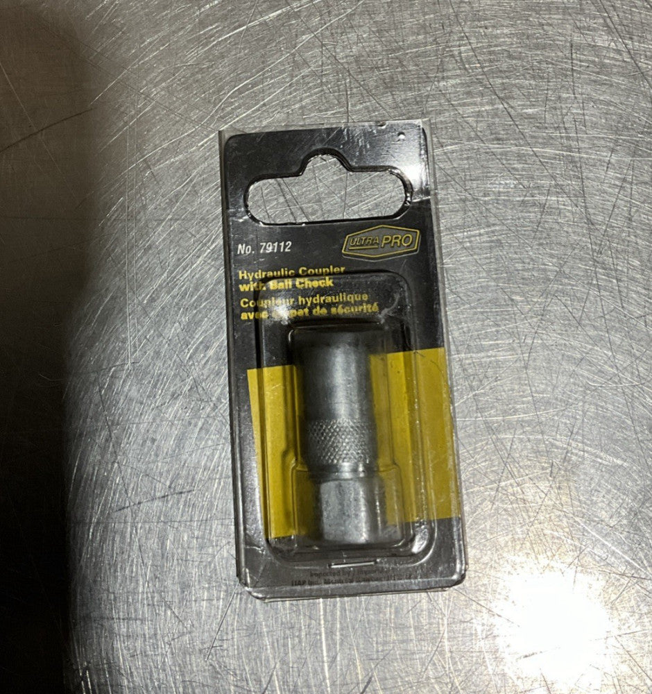 Ultra Pro Hydraulic Coupler With Ball Check No. 79112 1/8”