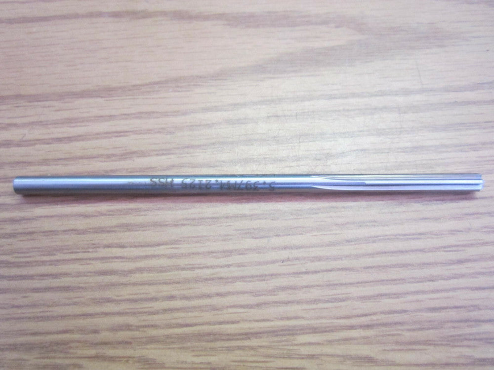  .2125" x 1-1/4" x .2010" x 5" High Speed Steel RH 6 Flute Chucking Reamer NEW