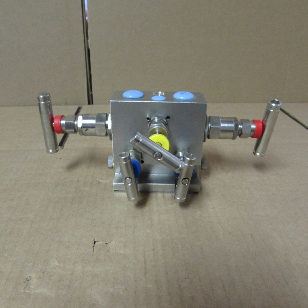 PANAM AUTOMATION SYSTEMS, 5-WAY VALVE INSTRAMENT MANIFOLD, NOS!! MAKE OFFER!!