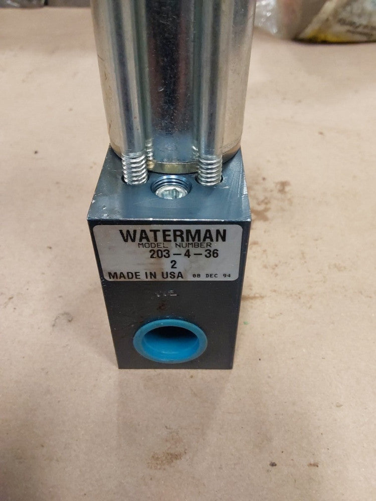 NOS Waterman Parker-Hannifin Solenoid Valve 203-4-36.....N5