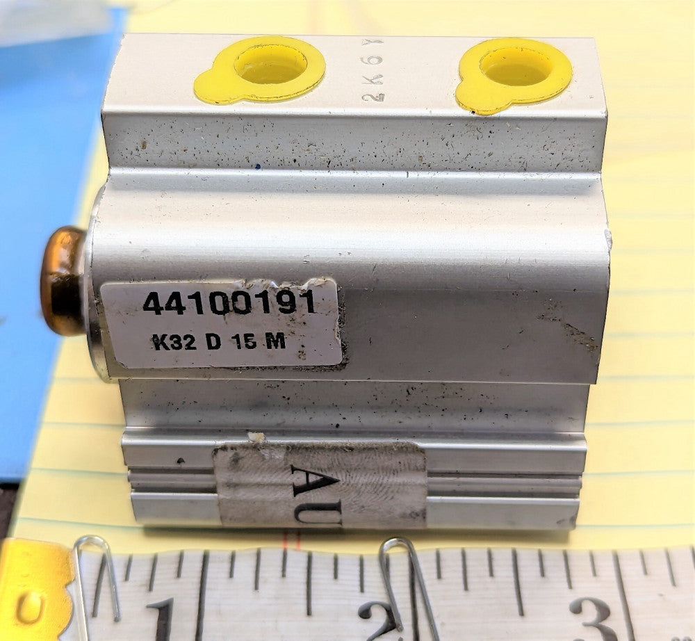 32mm Bore, 15mm Stroke, Double Acting, G1/8, Short Stroke Cylinder [OF54]