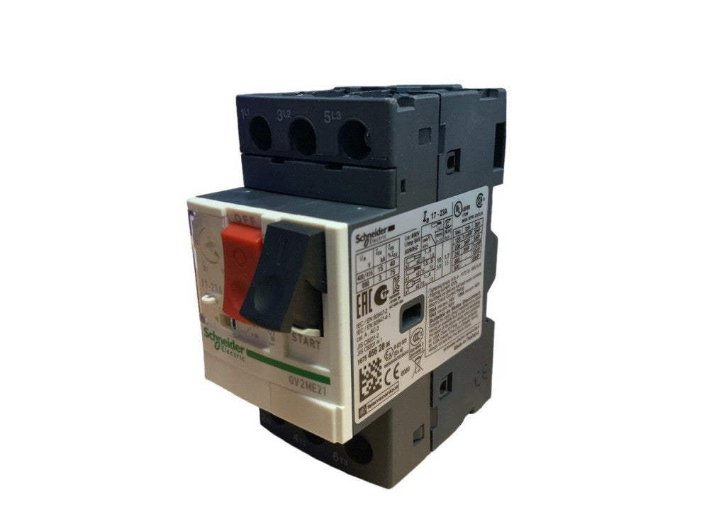 SCHNEIDER ELECTRIC GV2 ME21 MANUAL STARTER AND THERMAL OVERCURRENT PROTECTION