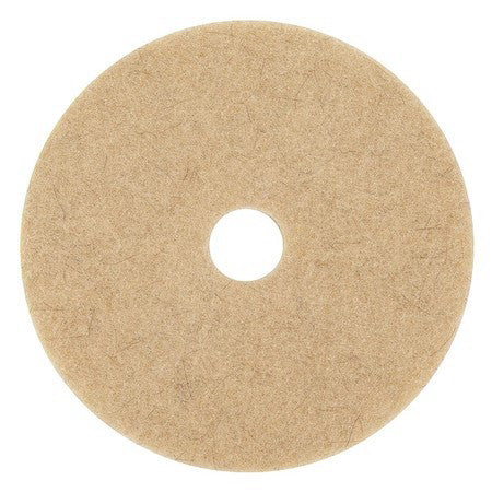 3M 3500 Burnishing Pad,21 In,Tan,Pk5