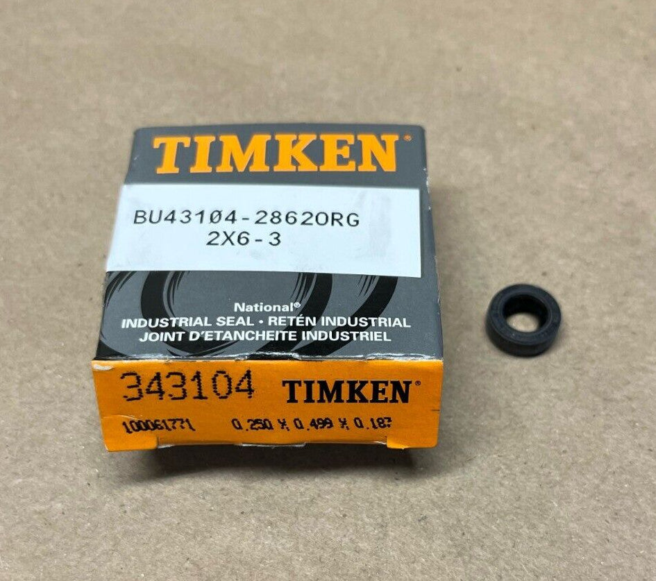 Timken 343104 Industrial Seal .250 x .499 x .187