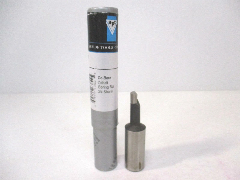 APT (COD6S) 3/8" x 1-1/8" 3/4" Cobalt RH Bright Finish Boring Bar