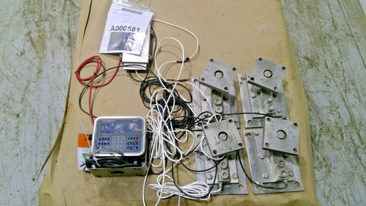 4 Coti Global CG-23-SSW-03-C20 Load Cells, Avery Digital Readout & Summing Board