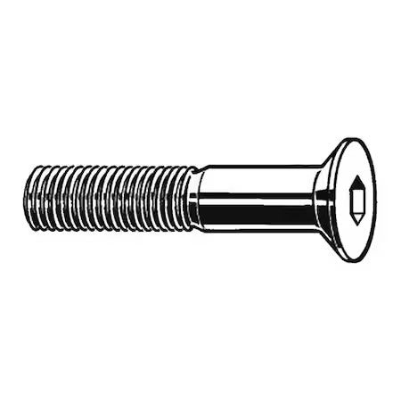Zoro Select M07470.050.0070 M5-0.80 Socket Head Cap Screw, Flat, Zinc Plated
