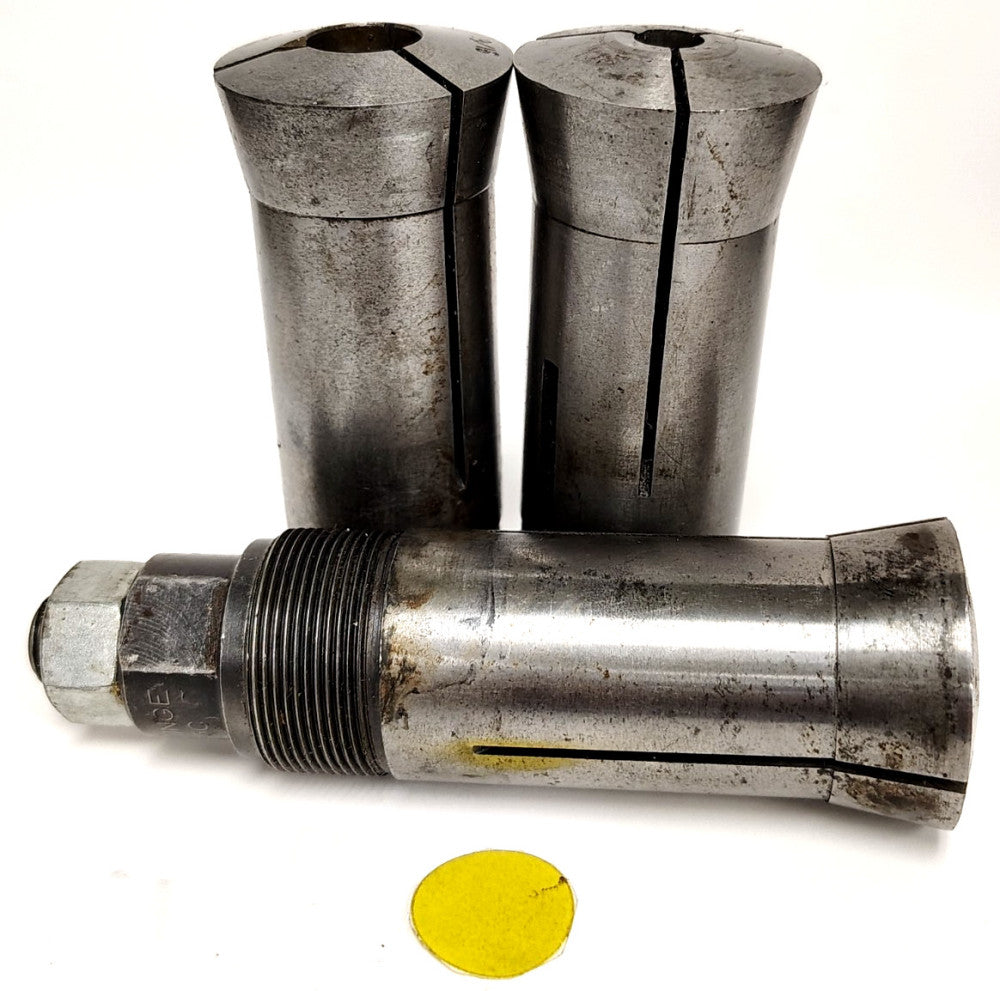 ASSORTED LOT HARDINGE 5C COLLETS STEEL MATERIAL ****LOT OF 3****
