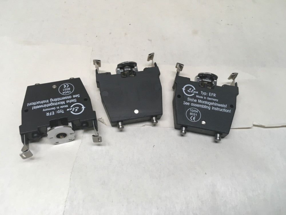 ELAN EFR Contact Block Lot of 3 (KB)