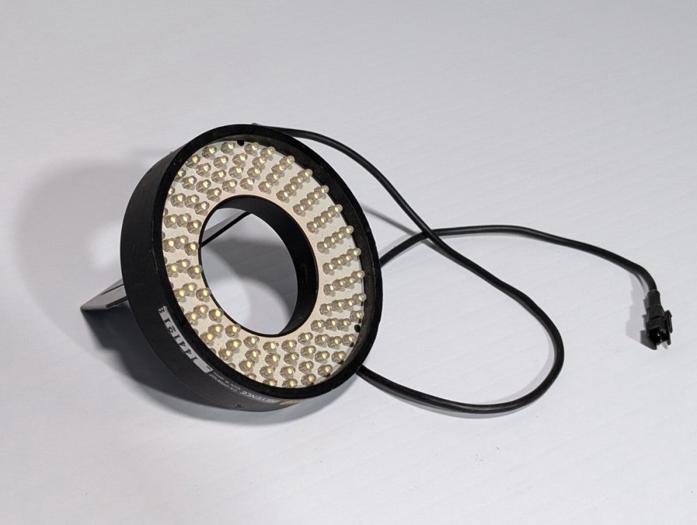 Keyence CA-DRW10F ring light, direct, flat type, white, 12VDC, 7.9W as shown