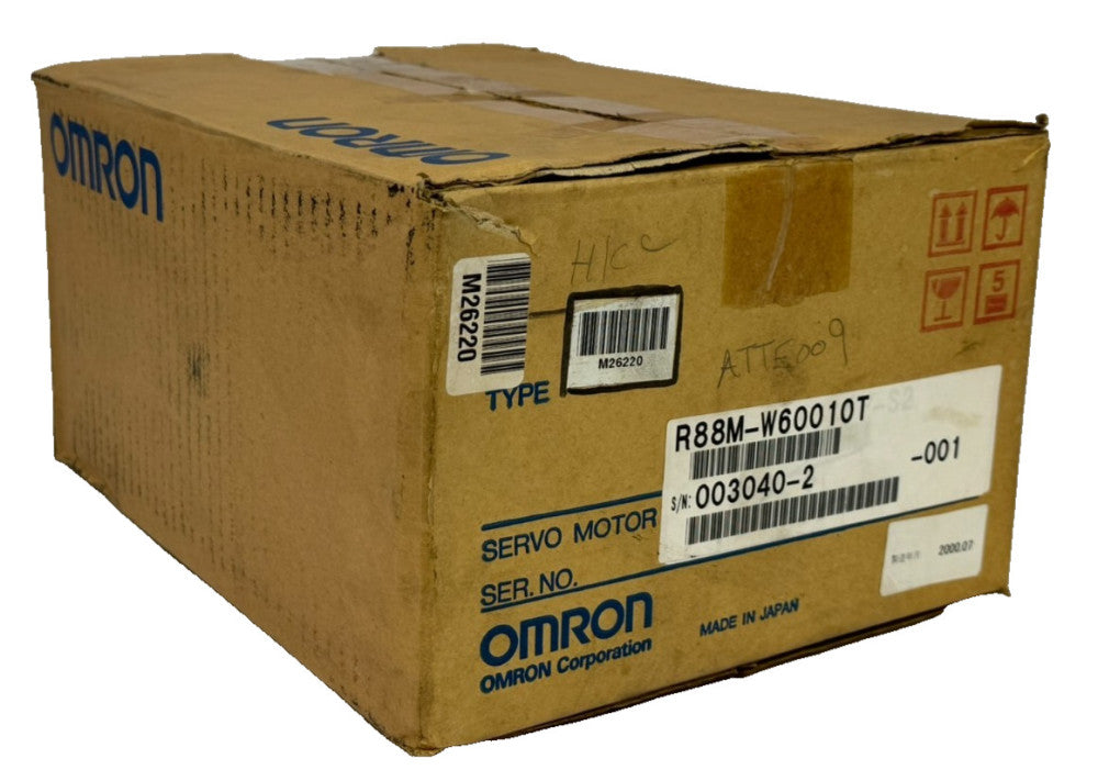 NEW OMRON R88M-W60010T SERVO MOTOR 200V 600W ABS KEY