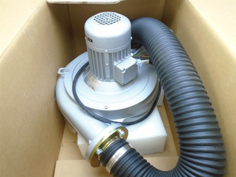GARDNER DENVER - REL26020 - VACUUM PUMP/BLOWER - 208-360V w/HOSE - (NEW in BOX)