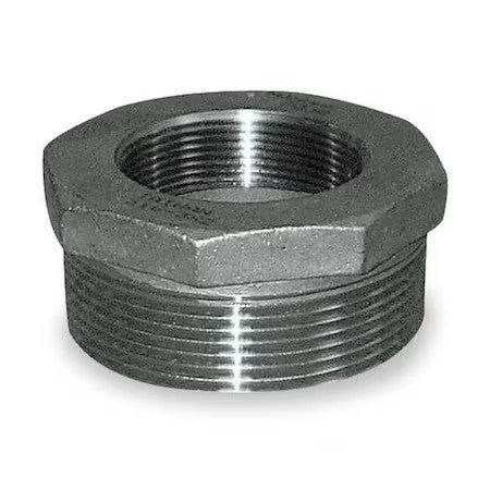 Zoro Select 4381031100 1" X 1/8" Mnpt X Fnpt Ss Hex Bushing