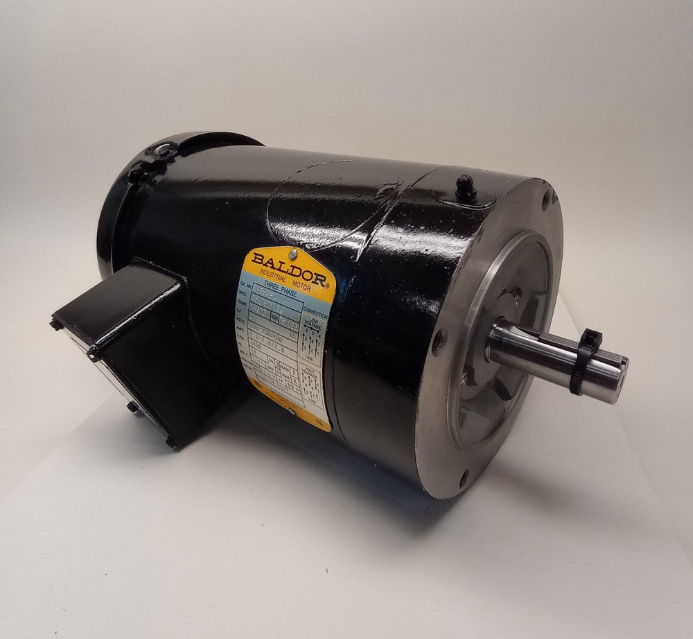 Baldor VM3559T Used Electric Motor 3ph 3hp 3450rpm 208-230/460V 145TC 35A03T123