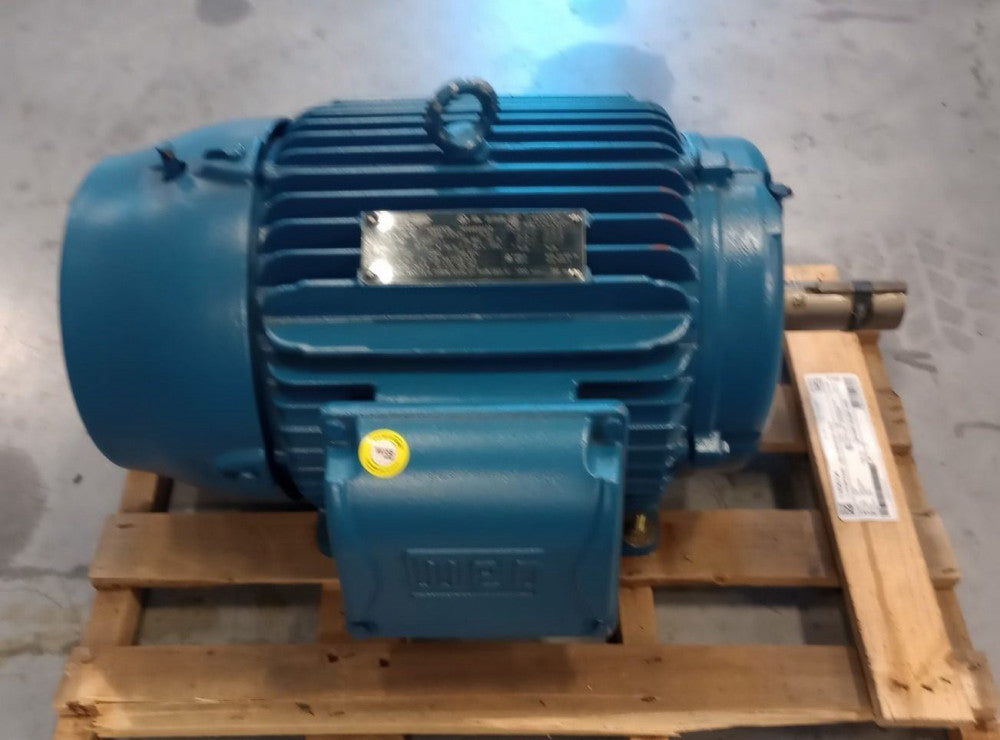 Weg 00709ET3E256T-W22 Electric Motor 11456704 3ph 7.5hp 230/460V 880rpm 254/6T