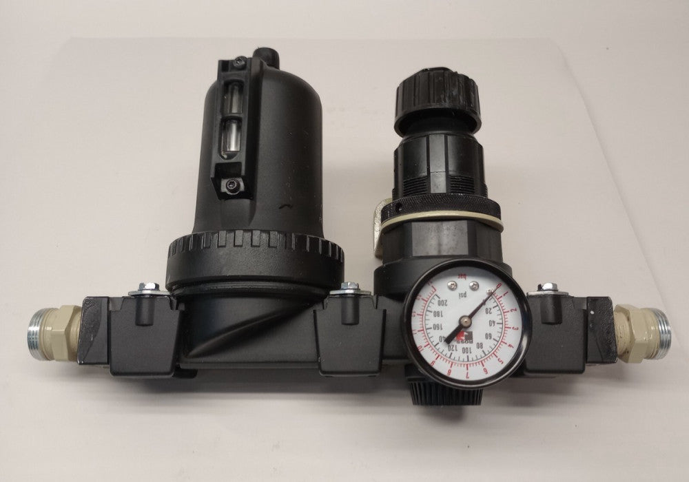 Ross 5F11B4220 Used Combo Air Regulator-Gauge-Filter 1/2npt 0-125psig 5211B4017