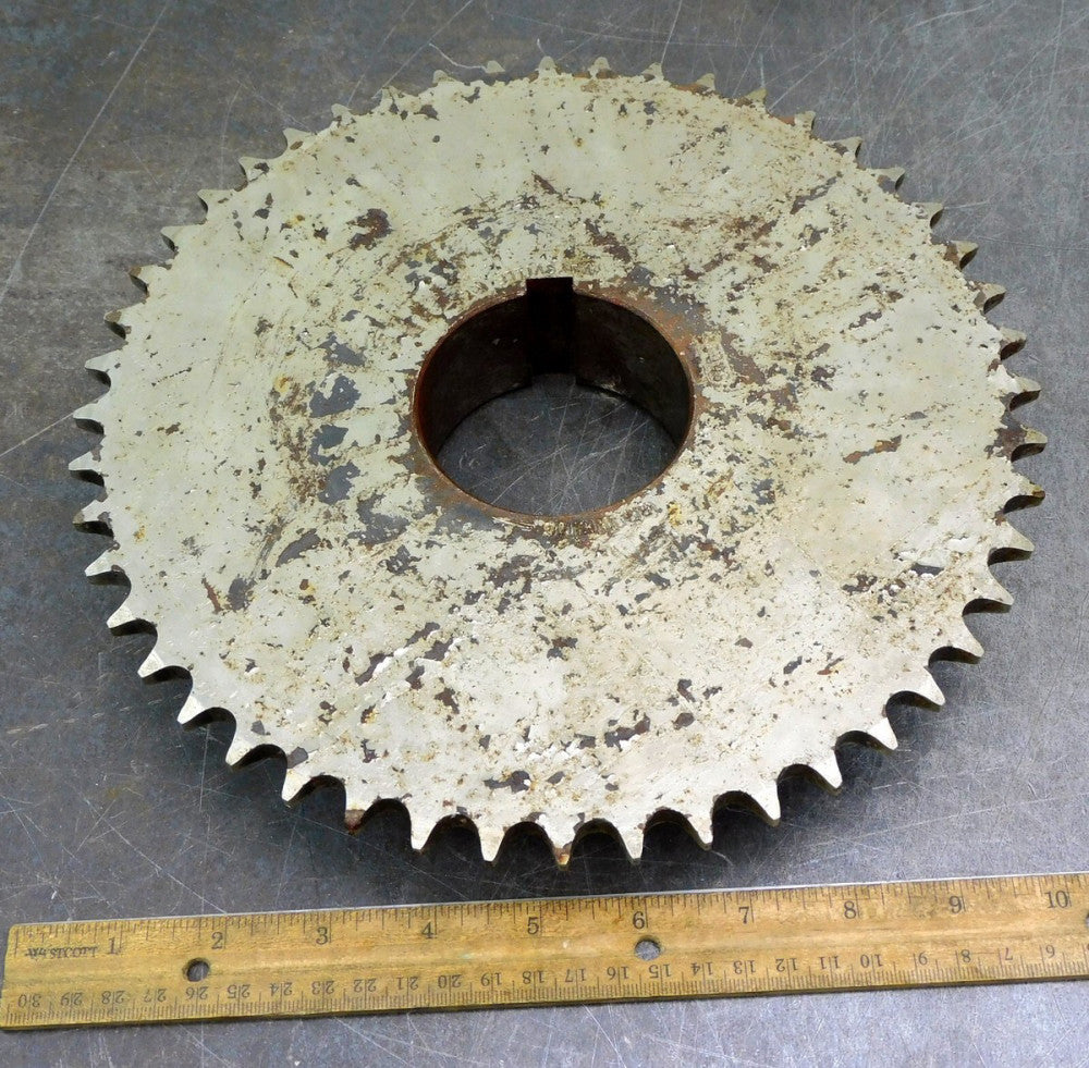 Browning 50Q48 Roller Chain Sprocket #50 48 Teeth 2-3/4" Bore