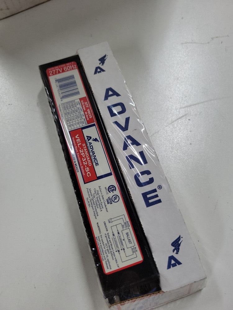 LOT OF 8 Genuine Advance Ballast VEL-2P32-SC