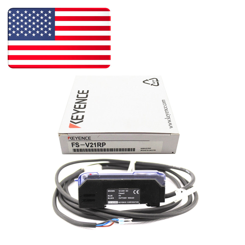 KEYENCE DIGITAL FIBER SENSOR FS-V21RP FSV21RP New in Box US Stock