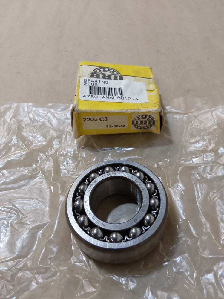 RBR/URB 2205 C3 SELF ALIGNING RADIAL BALL BEARING NOS
