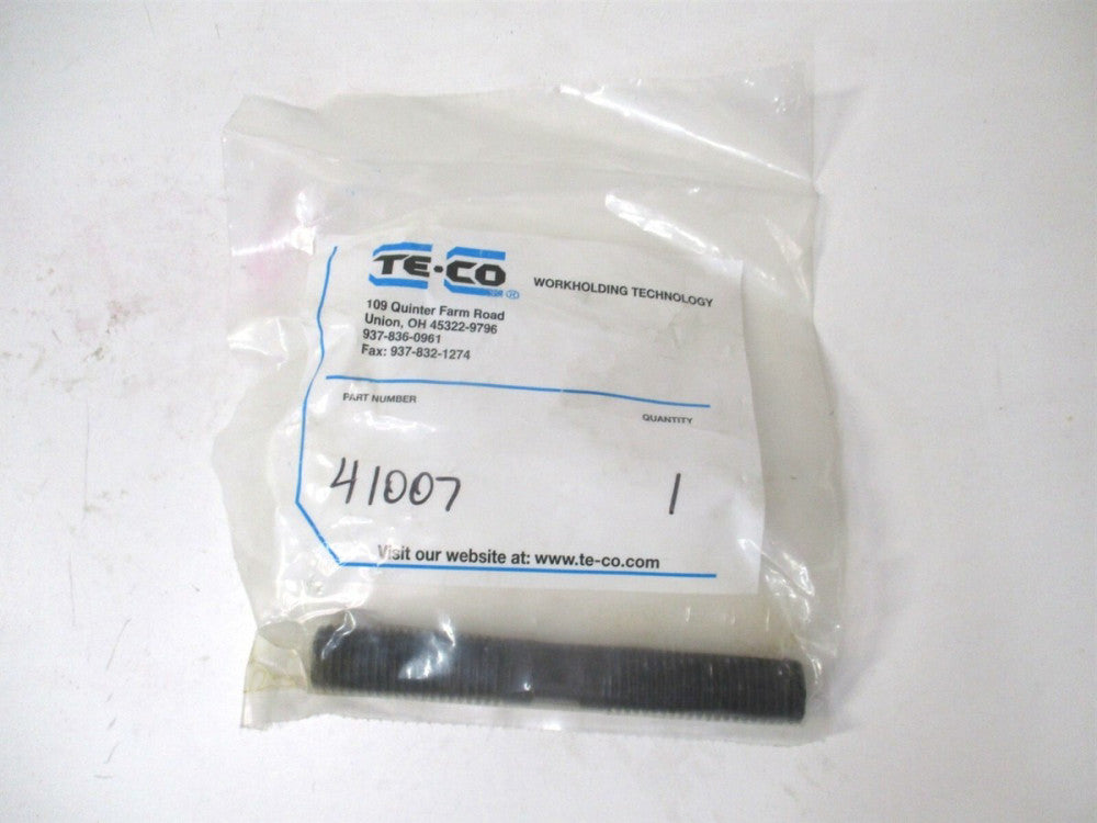 TE-CO (41007) 7/8-9 2-1/4" x 6" Alloy Steel Equal Double Threaded Stud 