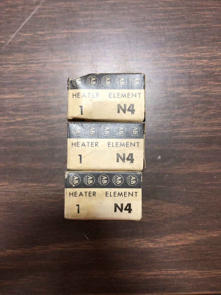 NEW Allen Bradley Heater Element N4  Lot Of 3