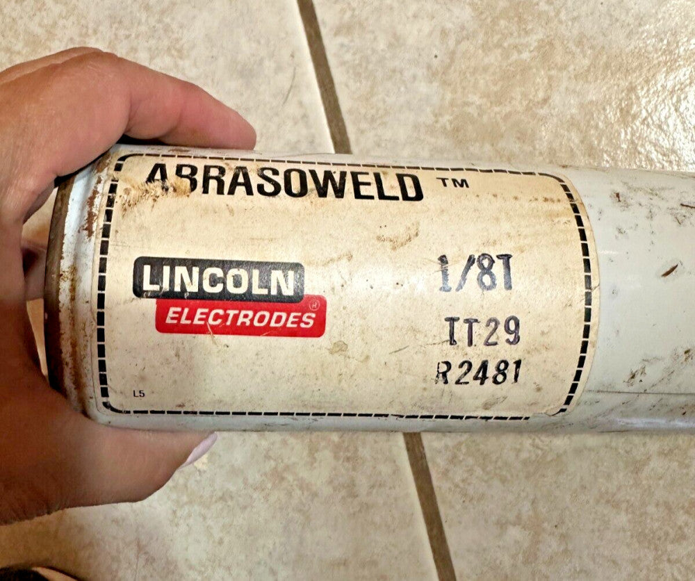 Lincoln Electric 14" x 1/8" Stick Electrodes 10 lb TT29 R2481 (about 157 sticks)