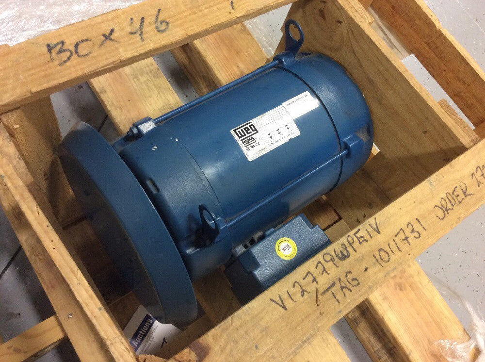 WEG NEMA PREMIUM INVERTER DUTY MOTOR 10HP 3PH 60Hz 575V 213/5TC 3520RPM