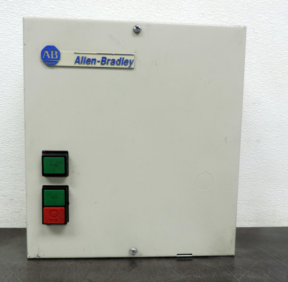 Allen Bradley 198E-BA11116 Metal Lift Off Enclosure Series B Motor Starter