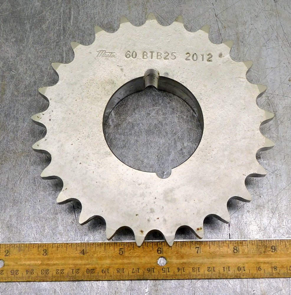 Martin 60BTB25 Roller Chain Sprocket #60 25 Teeth 2-5/8" Bore