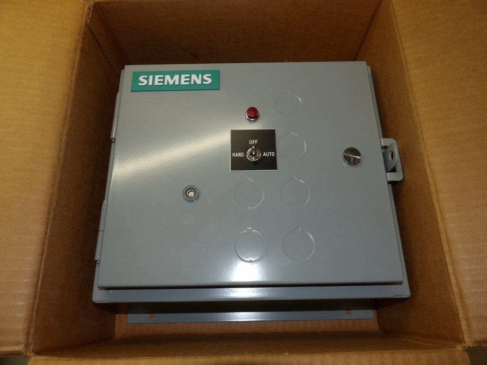 NEW SIEMENS FURNAS SIZE 0 ENCLOSED MOTOR STARTER 18 A 600V 120V COIL  14CP121F81