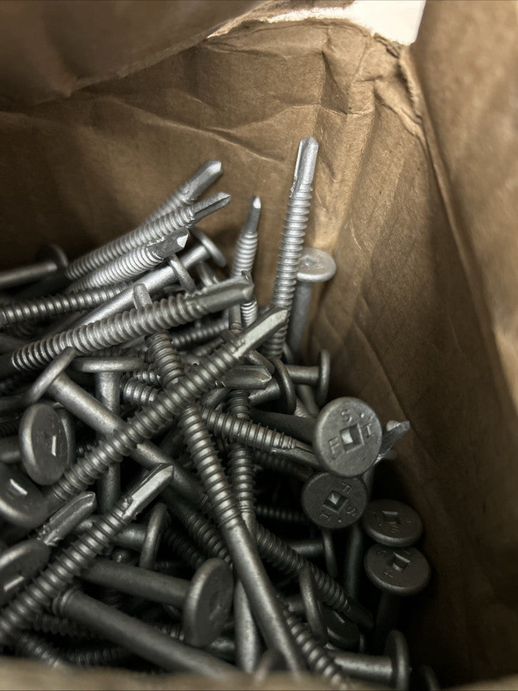 (250) Clipfast Self Drilling Carbon Steel Fastener 1/4-14X4 Tek 3 CST XL