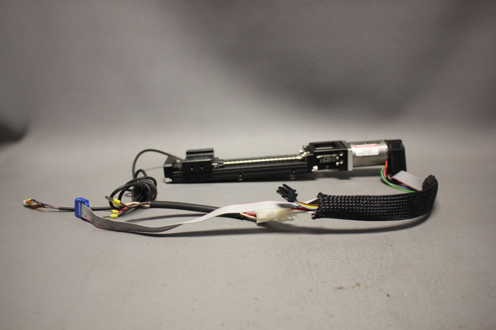 MISUMI LX20 LINEAR STAGE ACTUATOR W/ MAXON 305658 MOTOR HEDL-5540
