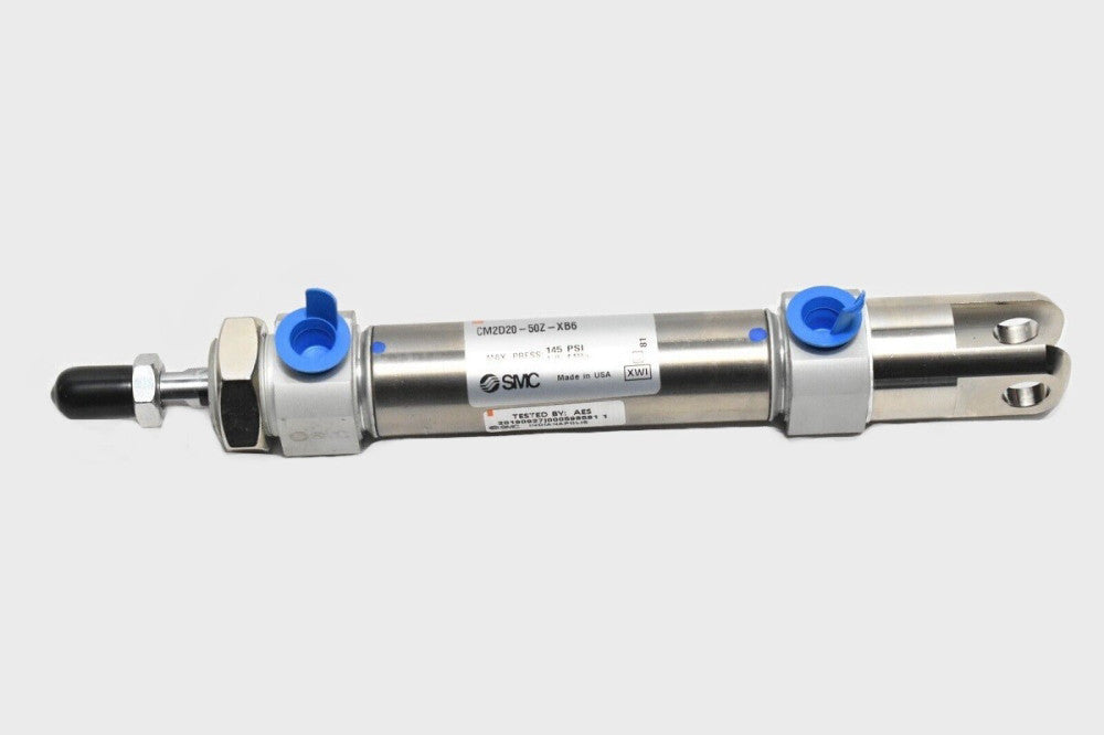 SMC CM2D20-50Z-XB6 Round Body Air Cylinder 145 PSI