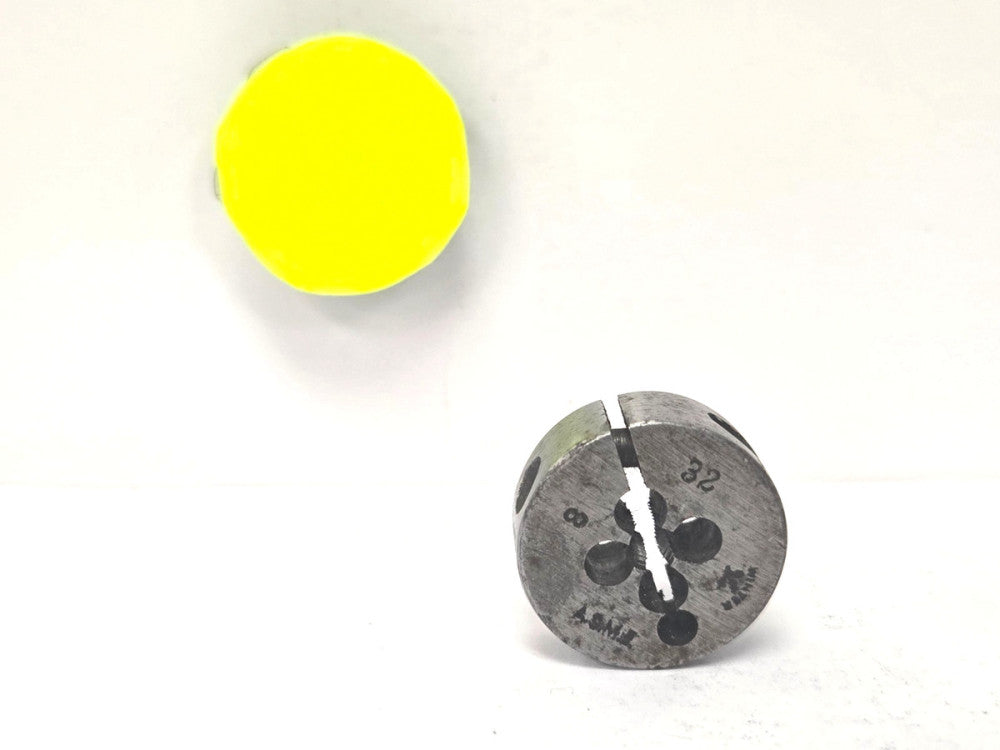 WINTER  A.S.M.E.  CIRCLE  8-32  THREADING DIE