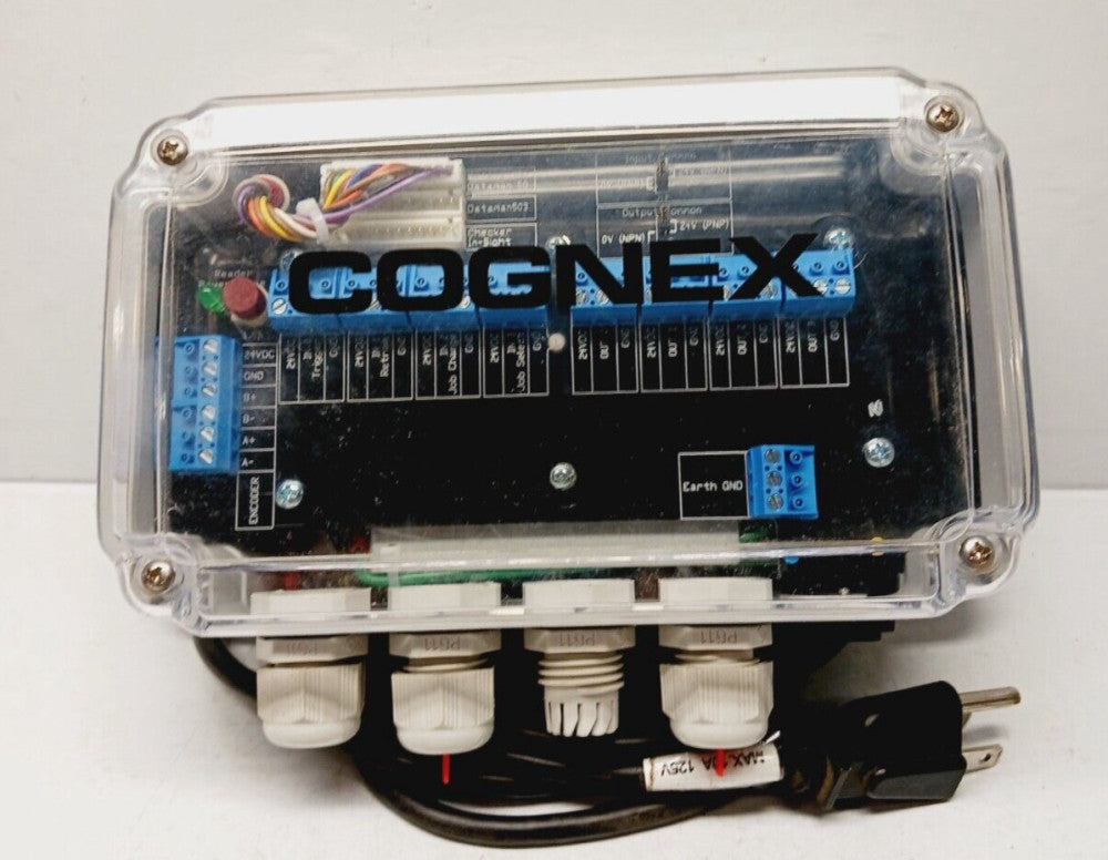 COGNEX DMA-CCM-1 INPUT/OUTPUT MODULE  2 INPUTS 4 OUTPUTS 100-240 VAC 50/60HZ
