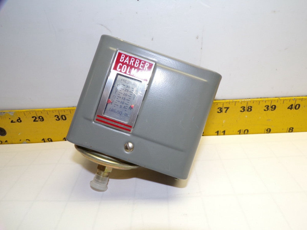 NEW BARBER COLMAN PRESSURE SWITCH 120/277 VAC 1 PHASE 3-30 PSI  PC132-0-1